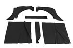 Wheel Arch and 1/4 Panel Trim Kit - Coarse 1290 Grain - Black - RL1582BLACK